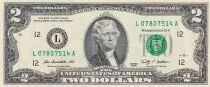 USA 2 Dollars - Thomas Jefferson - 2009 - L - P.503A