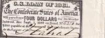 USA 2 Dollars J.P. Benjamin - Confederate States - 1864