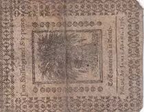 USA 2 Shillings 6 Pence - Delaware - 01-01-1776