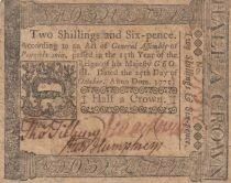 USA 2 Shillings 6 Pence - Pennsylvania - 1775