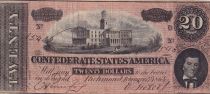 USA 20 Dollars - Confederate States of America - 1864 - Richmond - P.69