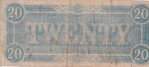 USA 20 Dollars - Confederate States of America - 1864 - Richmond - P.69
