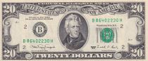 USA 20 Dollars - Jackson - 1990 - SPL+ - P.487