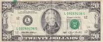 USA 20 Dollars - Jackson - 1993 - L - P.493