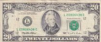 USA 20 Dollars - Jackson - 1995 - L - P.500
