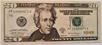 USA 20 Dollars - Ville de Atlanta - S&eacute;rie 2017A - Lettre PFK
