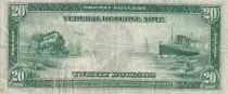 USA 20 Dollars Cleveland - 7-G Chicago - Serial G13609207A