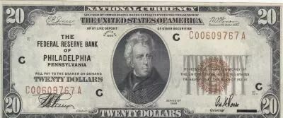 USA 20 Dollars Jackson - 1934 St louis