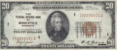 USA 20 Dollars Jackson - 1934 St louis