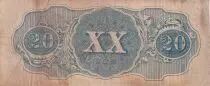 USA 20 Dollars The Confederate States of America - 1863 - S&eacute;rie 114404