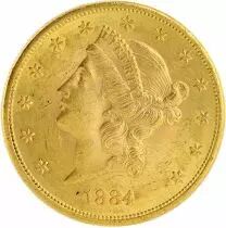 USA 20 Dollars USA Liberty - Aigle Coronet Head (1877-1907)