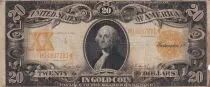 USA 20 Dollars Washington - 1906 - Gold Certificate - Serial H14897281