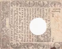 USA 20 Shillings - Connecticut - 01-07-1780