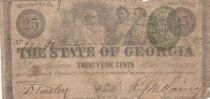 USA 25 cents - The State of Alabama - 1863
