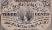 USA 3 Cents - Washington - 1863 - P.105a