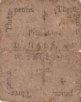 USA 3 Pence - Pennsylvania - Colonial - 03-04-1772