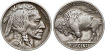 USA 5 cents - \ Buffalo Nickel\  - 1916 Philadelphie
