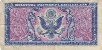 USA 5 cents - Billet militaire - Series 481 - Num&eacute;ro 35 - 1951