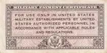 USA 5 Cents - Military Cerificate - ND (1946) - Série 461 - P.M1