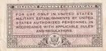 USA 5 Cents - Military Cerificate - ND(1946) - Serial 461 - P.M1