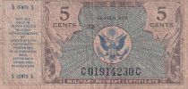 USA 5 Cents - Military Cerificate - ND(1948) - Serial 472 - P.M15