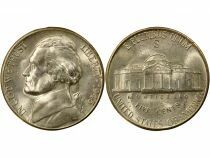 USA 5 Cents, Jefferson - 1945 S San Francisco