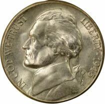 USA 5 Cents, Jefferson - 1945 S San Francisco