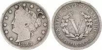 USA 5 Cents Liberty - 1883