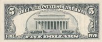 USA 5 Dollars - A. Lincoln - 1993 - SPL+ - P.491