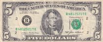 USA 5 Dollars - Lincoln - 1985 - P.475