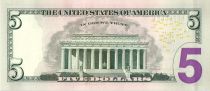 USA 5 Dollars - Lincoln - 2013 - K - NEUF - P.539