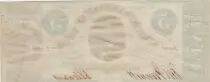 USA 5 Dollars Virginia Treasury note - 1862  - NEUF