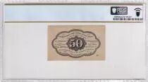 USA 50 Cents - First Issue Fractional Currency March 1863  - PCGS PCGS Choice UNC 63