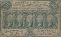 USA 50 Cents - Postage Currency - 1862