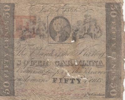 USA 50 Cents - South Carolina - 1861