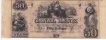USA 50 Dollars - Canal Bank 18xx - New Orleans - Série C