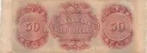 USA 50 Dollars - Canal Bank 18xx - New Orleans- Serial B