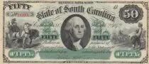 USA 50 Dollars - États de la Caroline du Sud - 02-03-1872