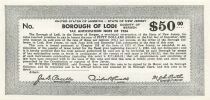 USA 50 Dollars - New Jersey - Lodi - Tax Anticipation Note