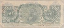 USA 50 Dollars Jefferson Davis - Confederate States - 1863 - VF - P.62