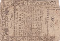 USA 9 Pence - Rhode Island - Colonial -  05-1786