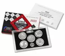 USA Amercian Woman Quarters - Silver Proof Set - S San Francisco 2023