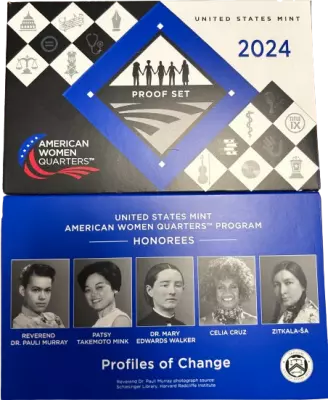 USA American Woman Quarters - Proof Set - 2024