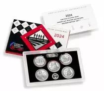 USA American Woman Quarters - Silver Proof Set - 2024