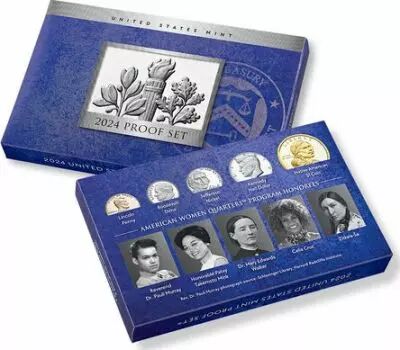 USA American Woman Quarters - Silver Proof Set - 2024