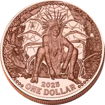 USA Bigfoot - 1 Dollar 2025 Copper Mesa Grande