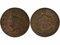 USA Cent, Coronet / Matron, Type 1 - 1828 Philadelphie