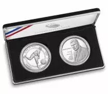 USA Coffret 1 dollar et 1 médaille USA 2022