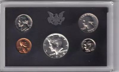USA Coffret Proof Set 1968 - 5 monnaies - sans �tuis carton