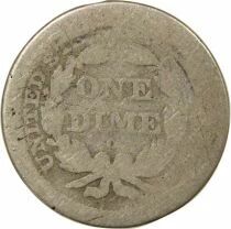 USA Dime Argent, Libert&eacute; Assise - 1841 O Nouvelle Orl&eacute;ans